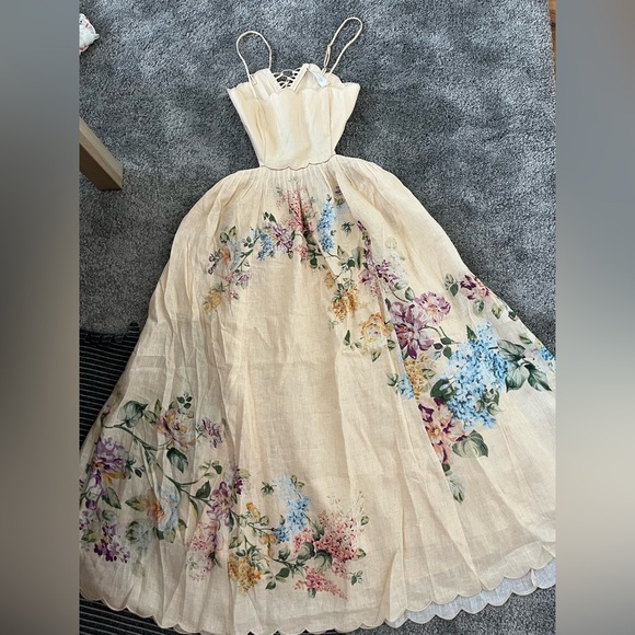 Zimmermann Halliday scallop midi dress - Picture 12 of 13